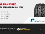 Banner promosi penjualan ban vibro berkualitas tinggi dengan harga terjangkau di Indo Autozone.